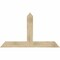 Ekena Millwork Portland Rough Sawn Timber Gable Bracket, Douglas Fir, 60"W x 35"H x 2"D x 6"F, 14/12 Pitch GBW060X35X0206POR00RDF - alternate 1